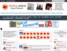 Tablet Screenshot of peopleofbihar.com